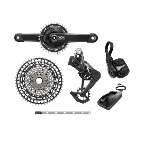 GRUPO MTB SRAM XX SL EAGLE AXS T-TYPE PM 12V 10-52T 175MM DUB 34T