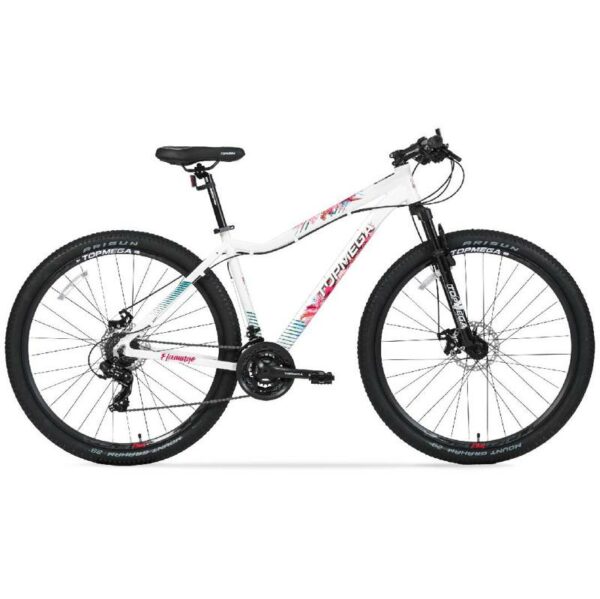BICICLETA TOP MEGA MTB FLAMINGO R29 21 VEL