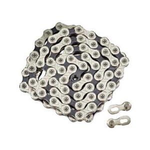 CADENA KMC X11 SILVER/BLACK 128 ESLABONES BULK