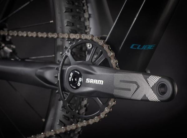 BICICLETA CUBE MTB REACTION C-62 ONE CARBON/GREY TALLE M
