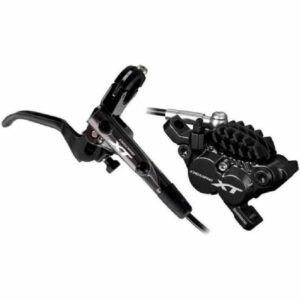 KIT DE FRENOS SHIMANO XT MT8020 -  4 PISTONES ICE TECHNOGIES PASTILLA RESINA C/DISIPADOR
