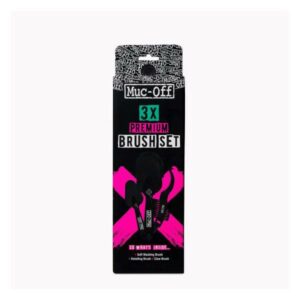 SET DE CEPILLOS MUC-OFF PREMIUM X 3 220