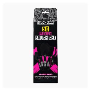 SET DE CEPILLOS MUC-OFF PREMIUM X 5 206