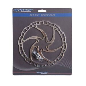 DISCO DE FRENO QUAXAR LYNX 6 TORNILLOS 180MM PLATA